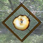 stained glass agate slice