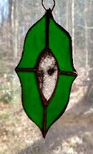 tourmalated quartz stained glass