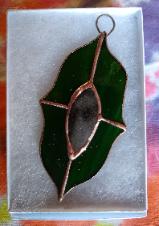 tourmalated quartz stained glass