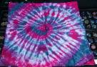 spiral tie dye bandanna